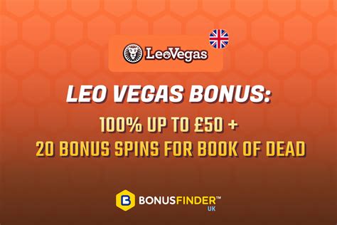 LeoVegas Casino Promo Code: Get 100 free spins on Book of Dead.